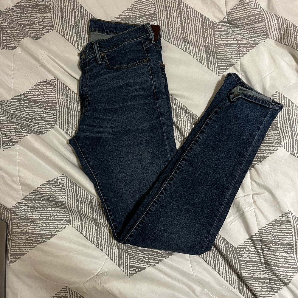 Abercrombie & Fitch 32x34 super skinny jeans medium wash - Picture 8 of 8